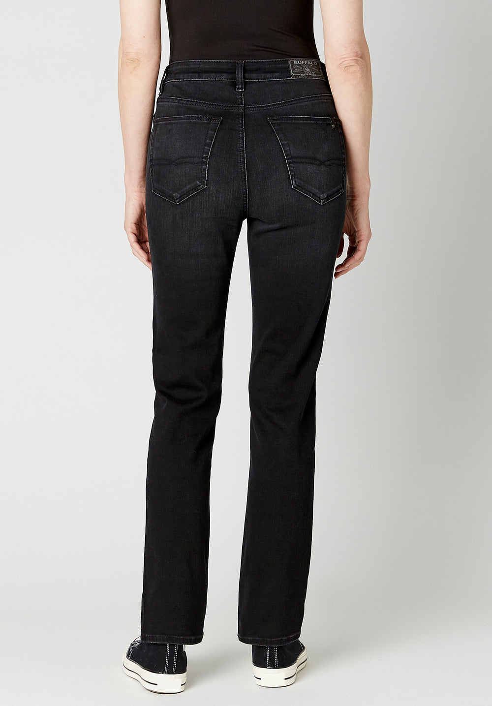 Buffalo Women s Jayden High Rise Straight Leg Jeans