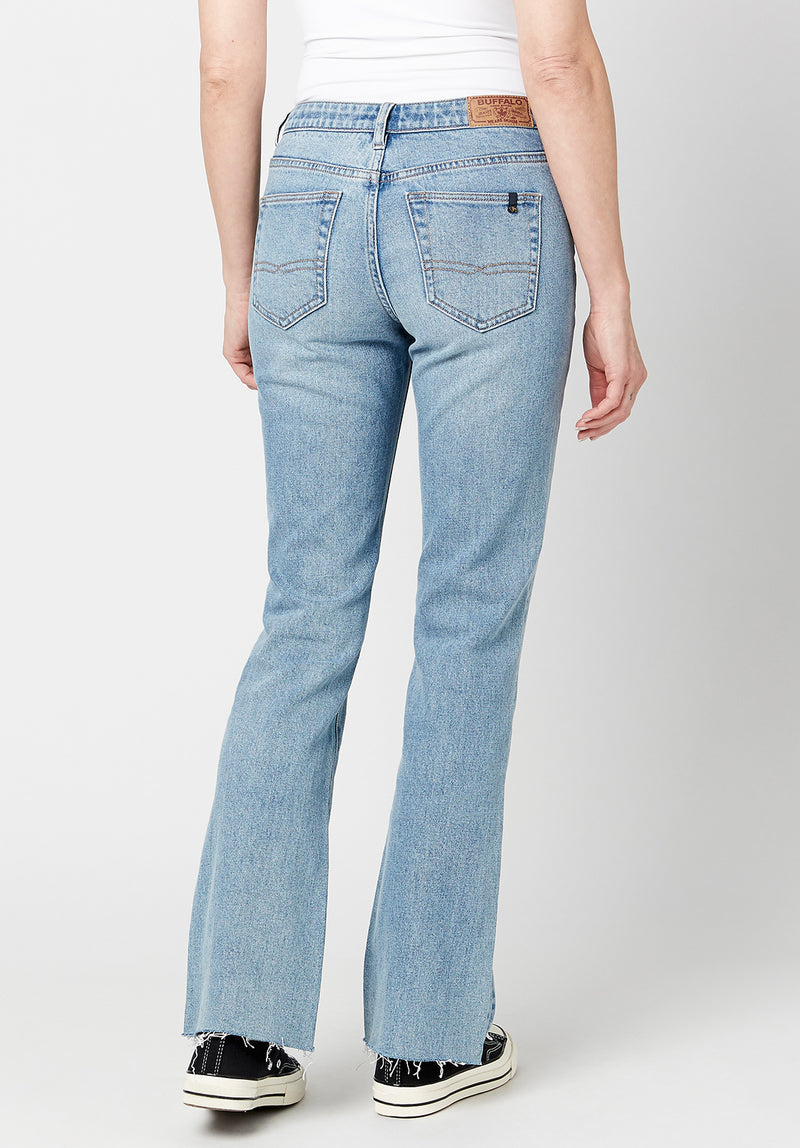 Light colored bootcut jeans hotsell