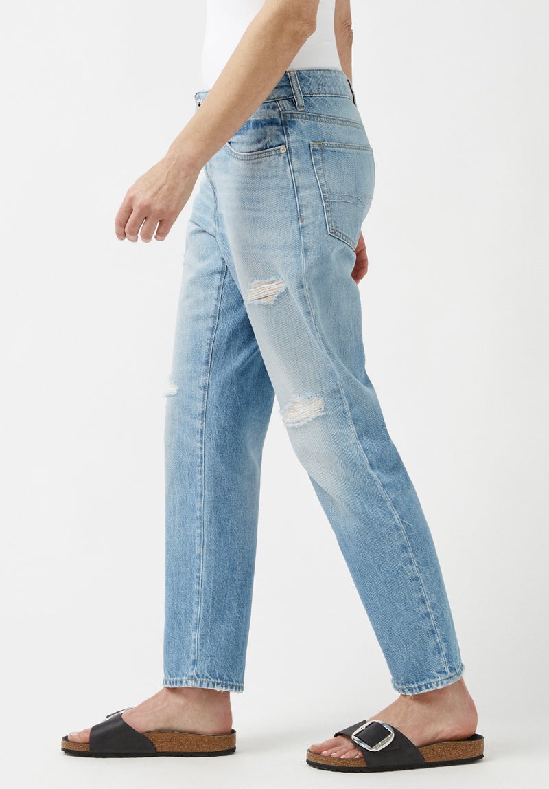 Buffalo David Bitton Relaxed Boyfriend Madison Dahlia Jeans - BL15871 Color INDIGO