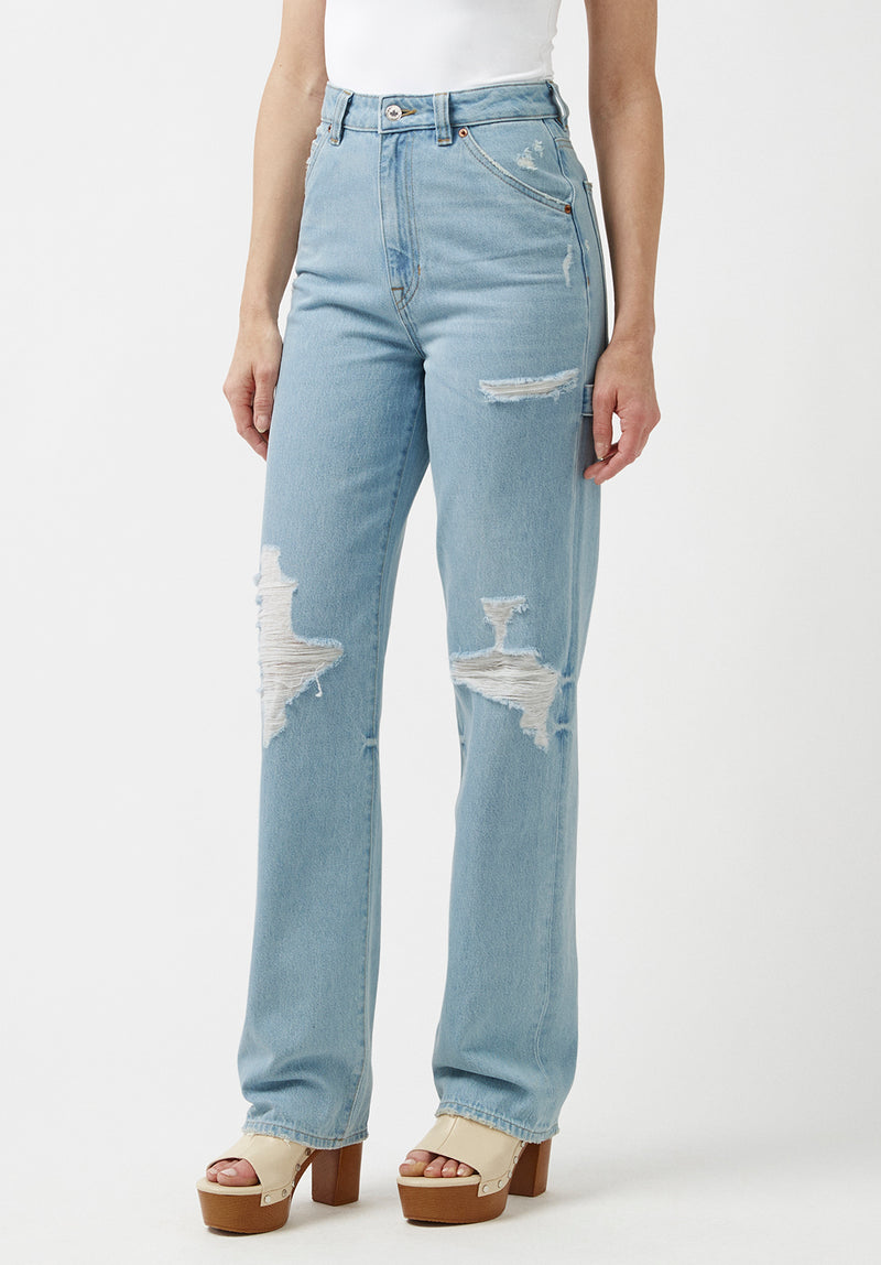 Super High Rise Jane Loose Straight Women's Jeans – Buffalo Jeans CA