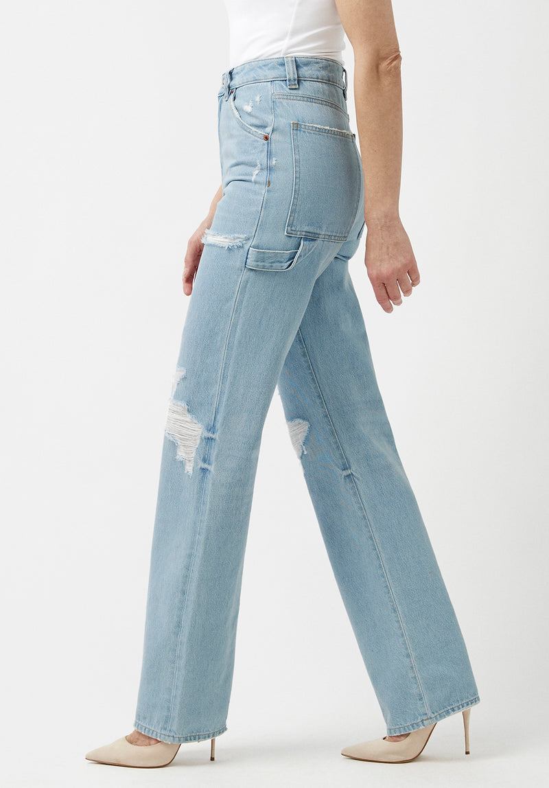 Super High Rise Jane Loose Straight Women's Jeans - BL15898