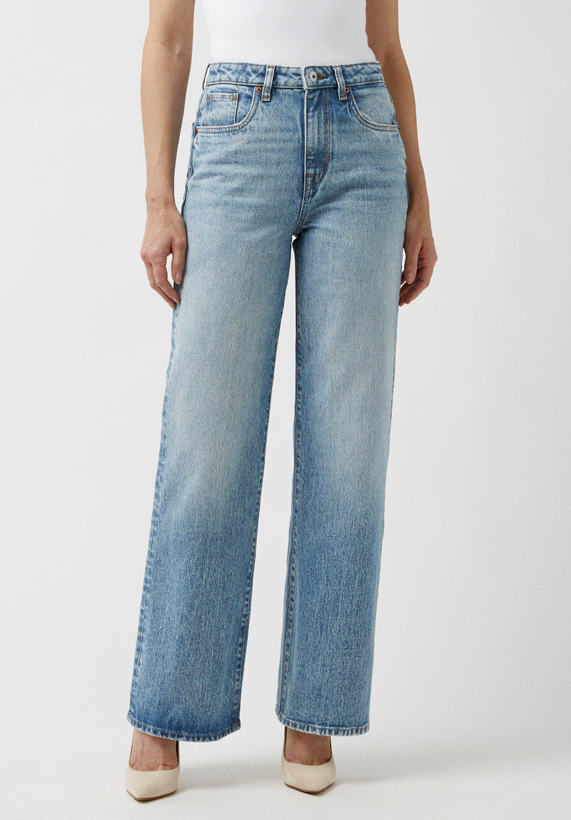 High Rise Wide Leg Addie Vintage Feel Women's Jeans – Buffalo Jeans CA