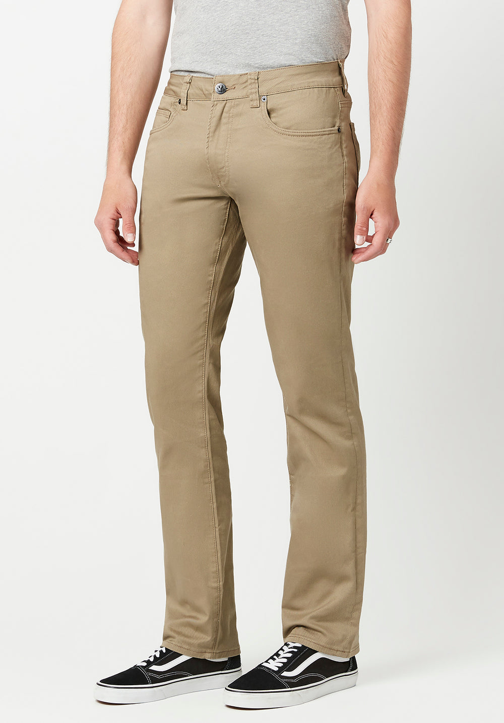 Straight Six Men's Twill Pants in Tan – Buffalo Jeans CA
