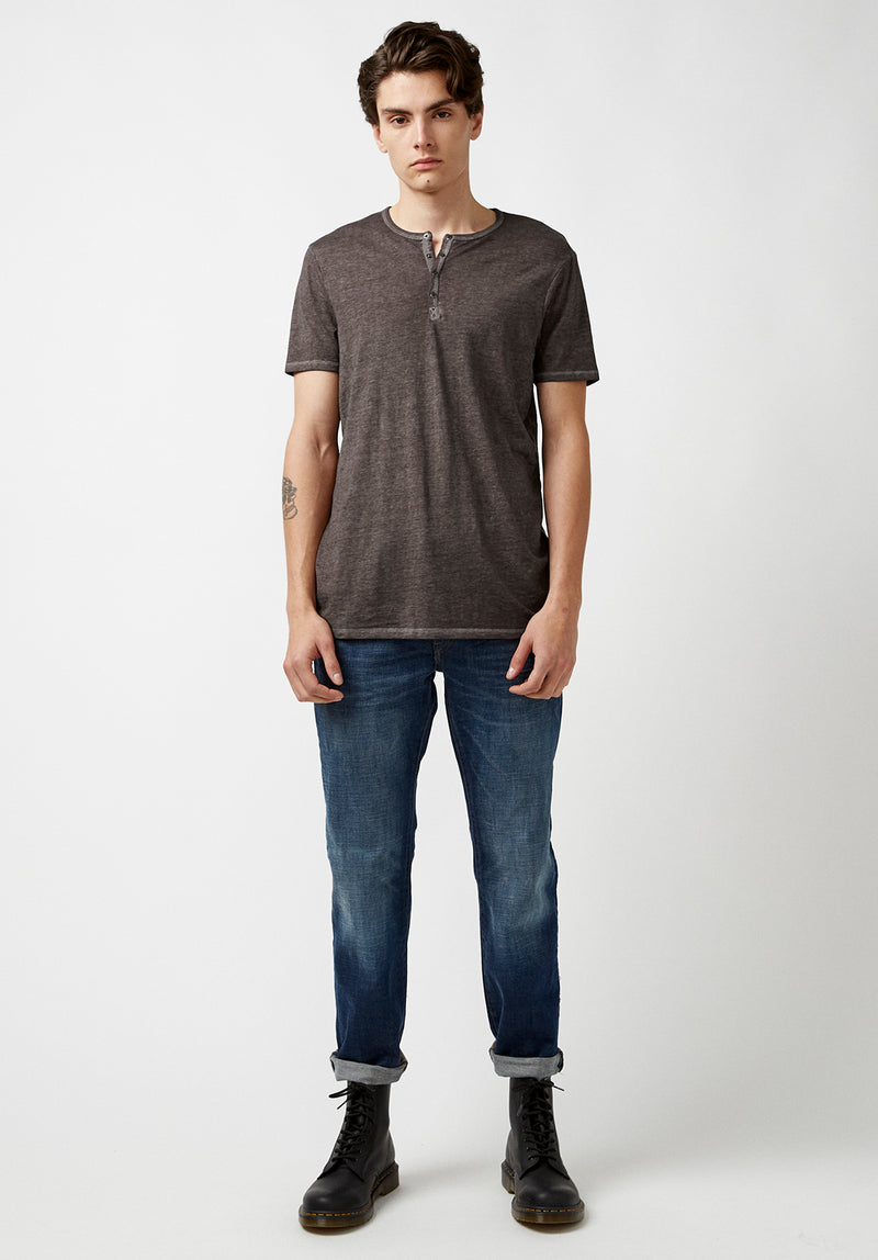 Kasum Buttoned Henley T-Shirt - BM21411