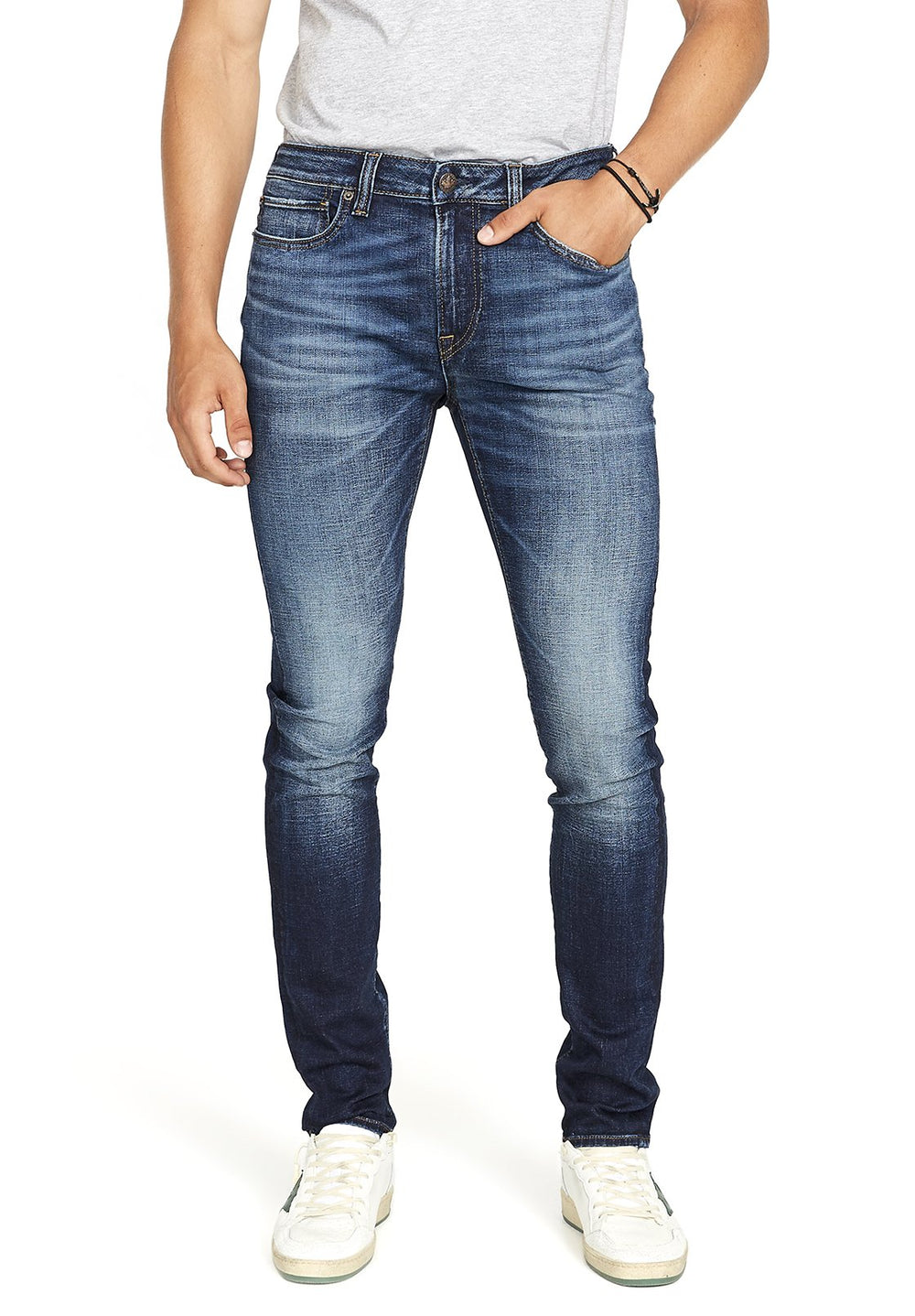 Skinny Max Men's Jeans in Medium Blue - BM22586 – Buffalo