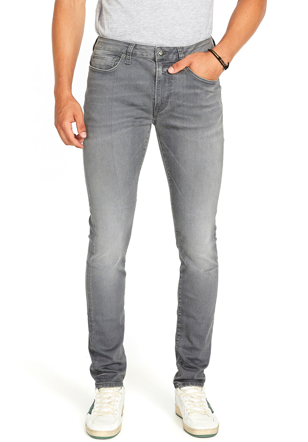 Skinny Max Men s Jeans in Grey Sanded BM22592