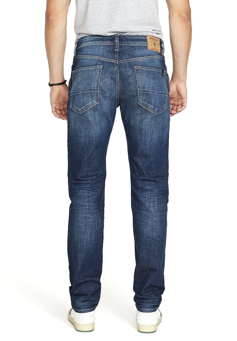 Buffalo David Bitton Relaxed Tapered Ben Jeans Color INDIGO BM22594