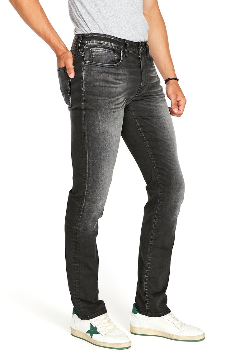 Buffalo David Bitton SLIM Ash JEANS - BM22597 COLOR Black