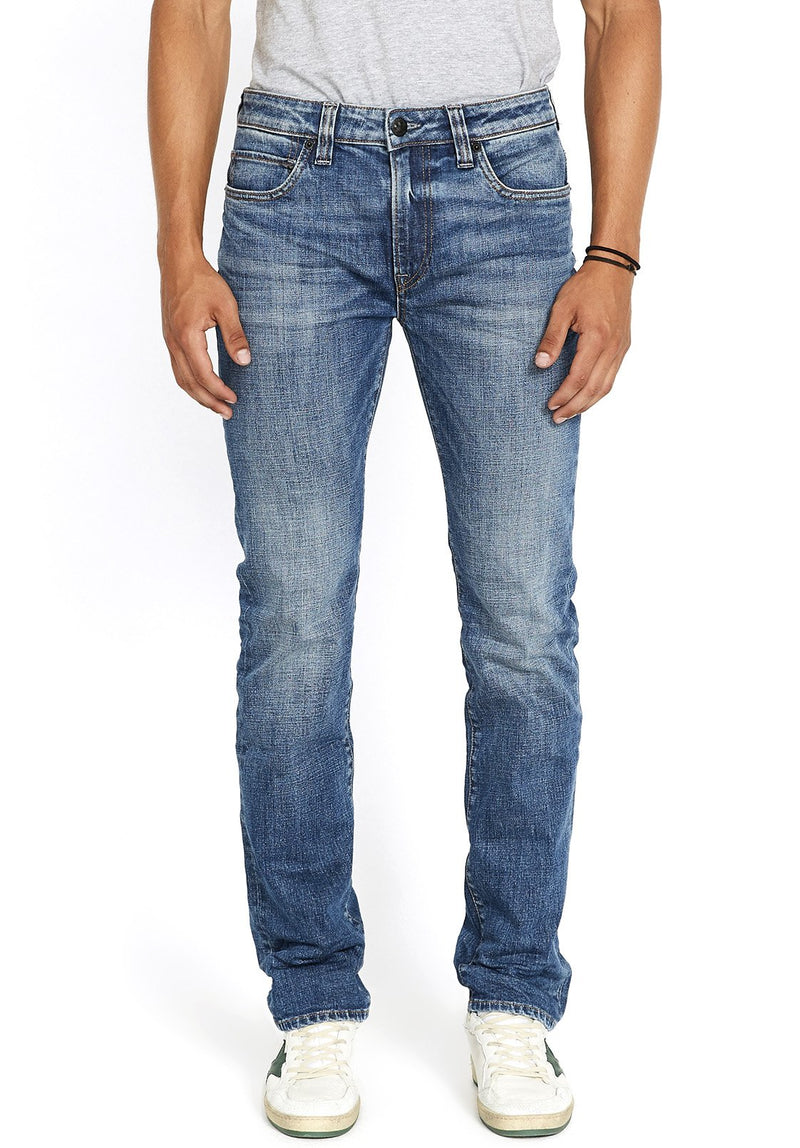 Straight Six Men s Jeans in Sanded Blue Buffalo Jeans CA