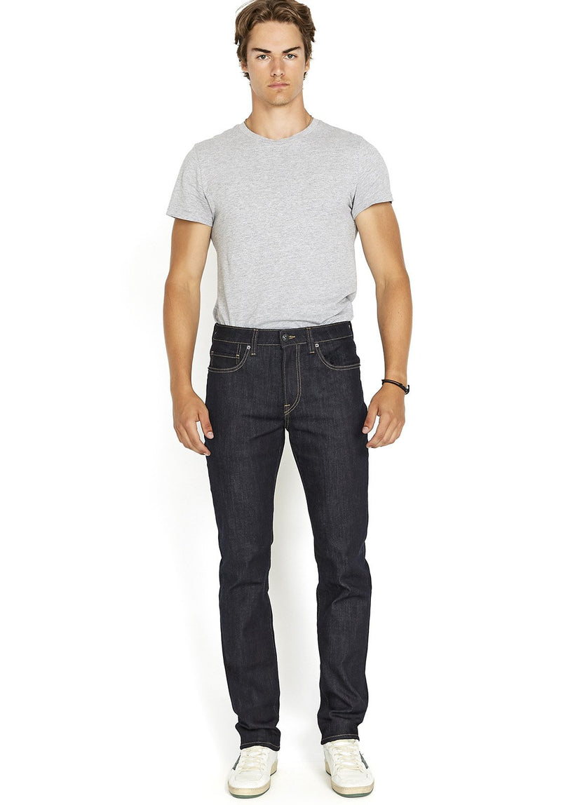 Buffalo David Bitton Relaxed Tapered Ben Rinse Jeans - BM22638 Color INDIGO