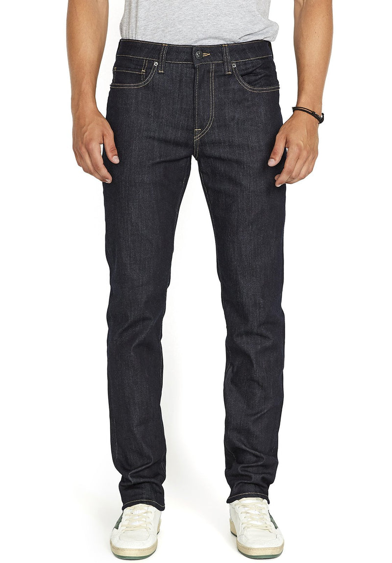 Buffalo David Bitton Relaxed Tapered Ben Rinse Jeans - BM22638 Color INDIGO