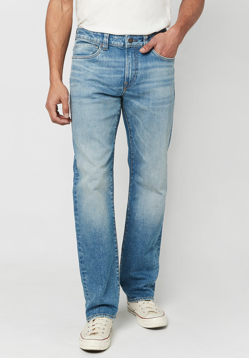 Hardsoda Jeans Men Size 29x29 Button Fly Distressed Blue Denim