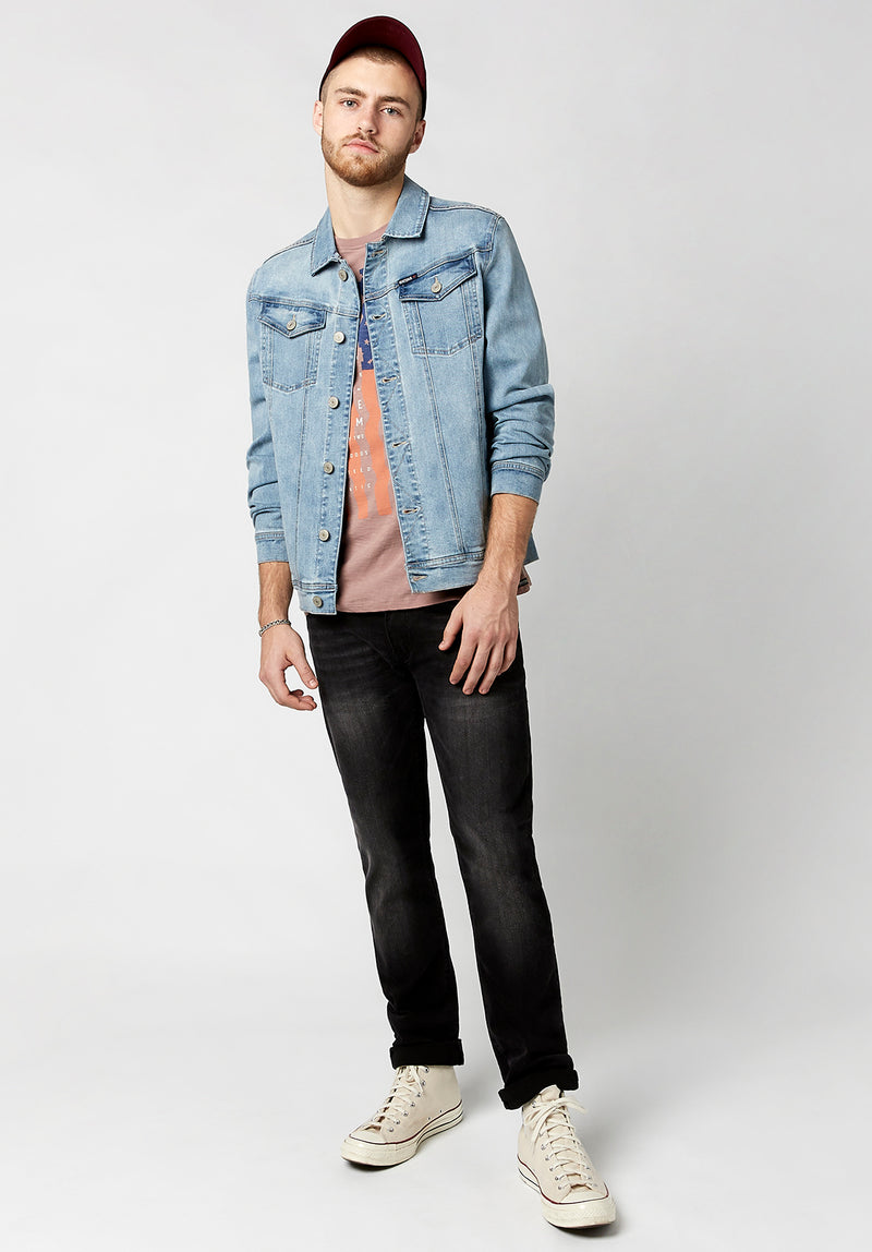 Buffalo David Bitton Joe Jean Jacket - BM22769 color INDIGO