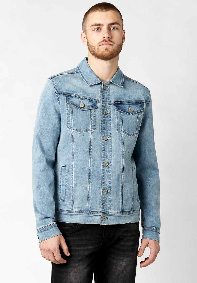 Buffalo David Bitton Joe Jean Jacket - BM22769 color INDIGO