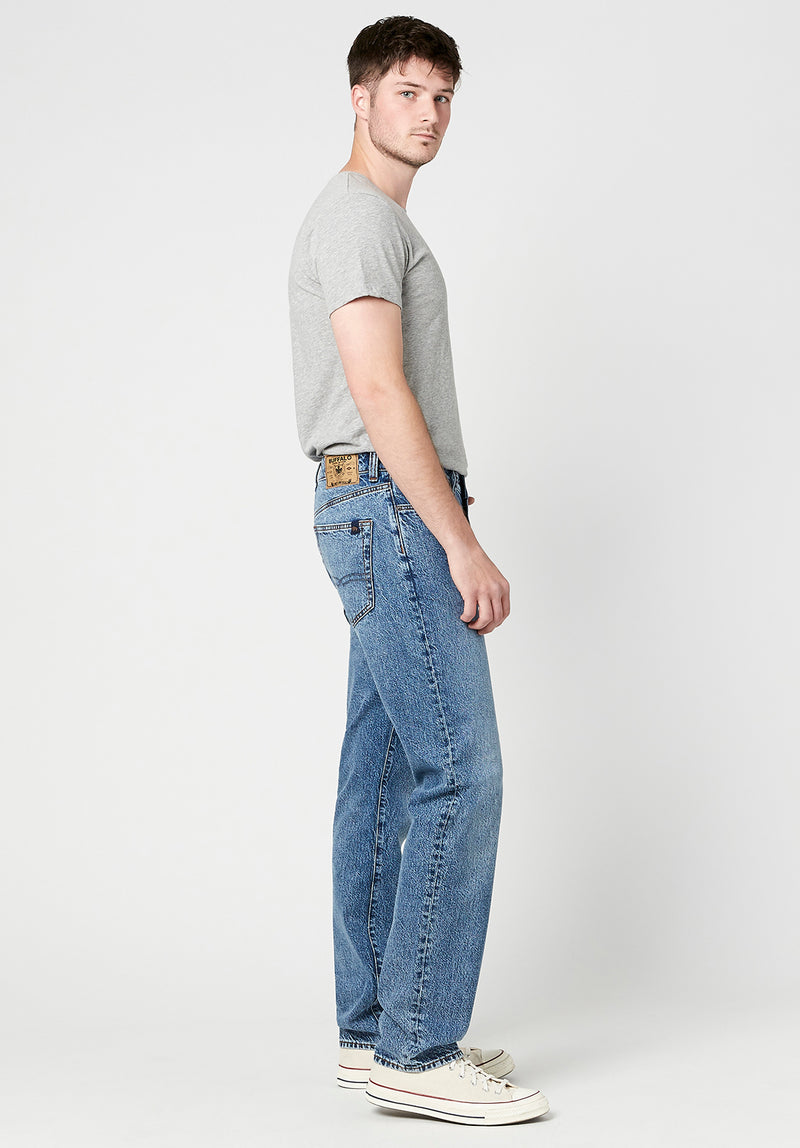 Buffalo David Bitton RELAXED TAPERED BEN Rugged Jeans - BM22806 Color INDIGO