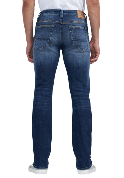 Buffalo David Bitton Straight Six Veined & Crinkled Jeans - BM22828 Color INDIGO