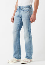 Buffalo David Bitton Straight Six Sanded Jeans - BM22862 Color INDIGO