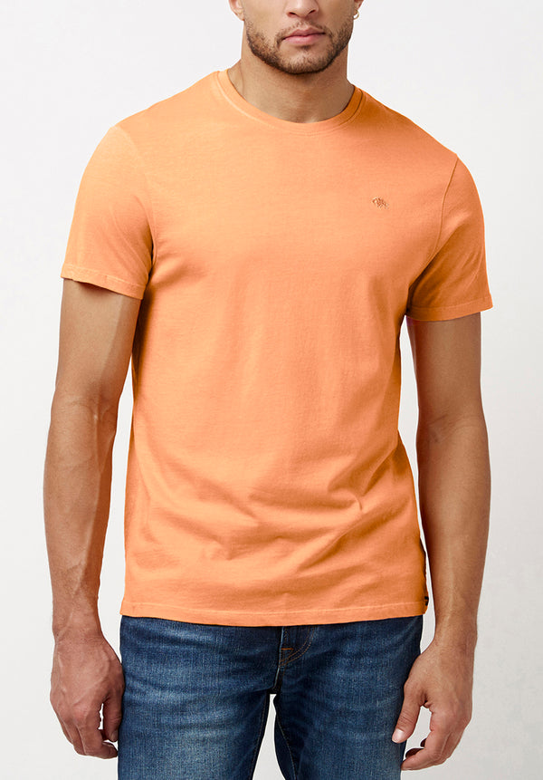 Supima Cotton Orange Tipima T-Shirt - BM23834