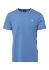 Buffalo David Bitton Supima Cotton Tipima Blue T-Shirt - BM23834  