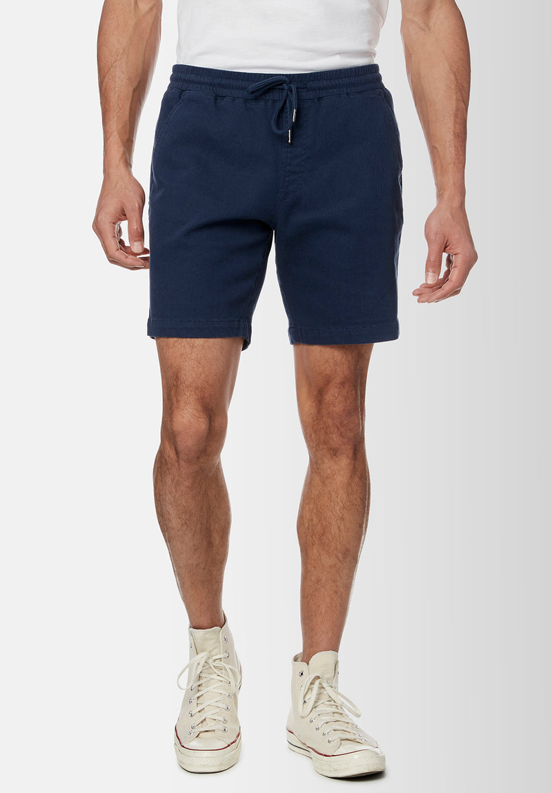 Dockers Men's Perfect Classic Fit 8 Shorts, Maritime Blue
