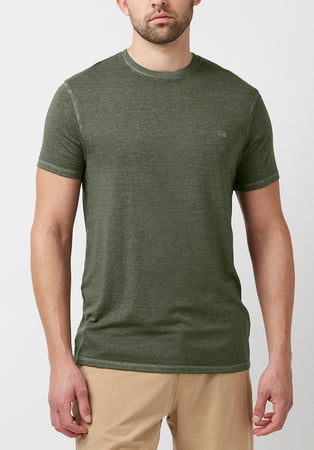 Kathin Faded Army Green T-Shirt - BM23968