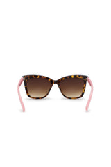 Square Color Blocked Sunglasses  - B5007STOR