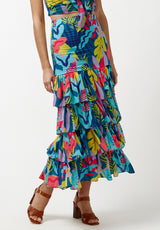 Ruffled & Tiered Milan Skirt - WS0685P