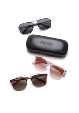 Square Color Blocked Sunglasses  - B5007STOR